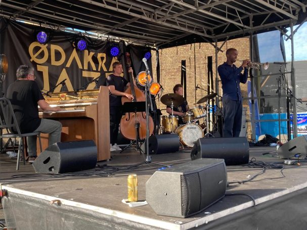 Bild från konsert på Ödåkra jazzfestival