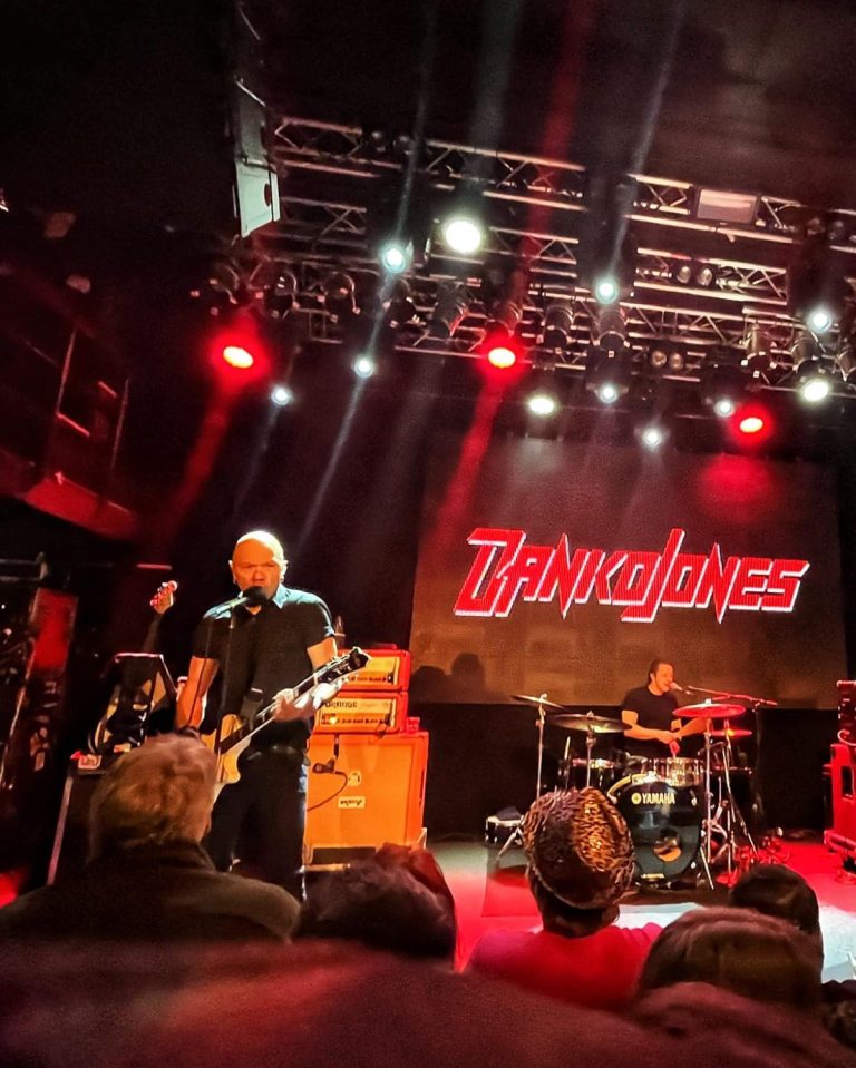 Bild från konsert med Danko Jones på the Tivoli i Köpenhamn.