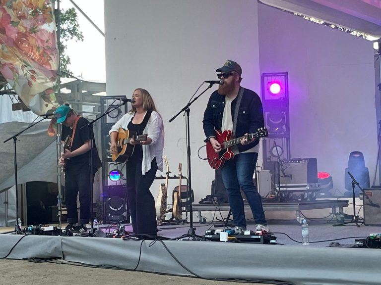 Bild från konsert med Ludwig Hart i Stadsparken i Lund.