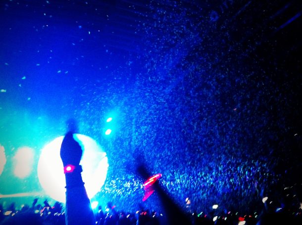 Konsert med Coldplay i Köpenhamn