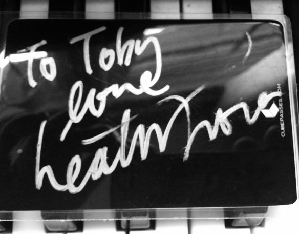 Heather Novas autograf