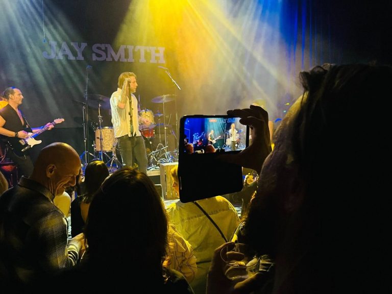 Bild från konsert på Babel med Jay SMith