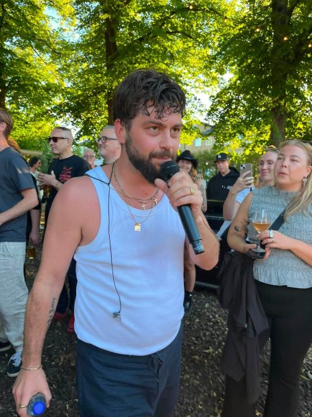 Konsert med Simon Superti i Malmö