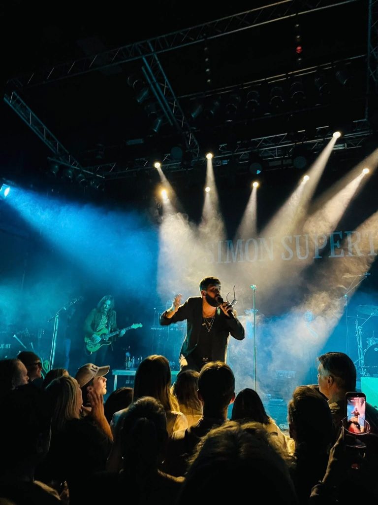 Konsert med Simon Superti i Lund