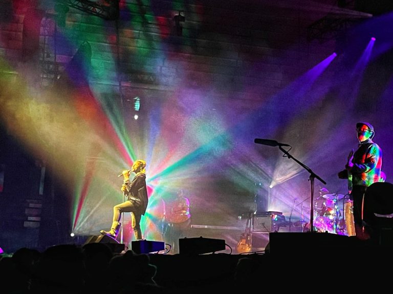 Bild från konsert med Black Pumas i Köpenmhamn. 