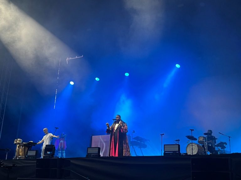 Bild från konsert med Moby på Way Out West