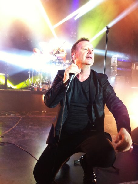 Konsert med Simple Minds i Köpenhamn